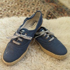 super cool vintage denim keds, size 7.5